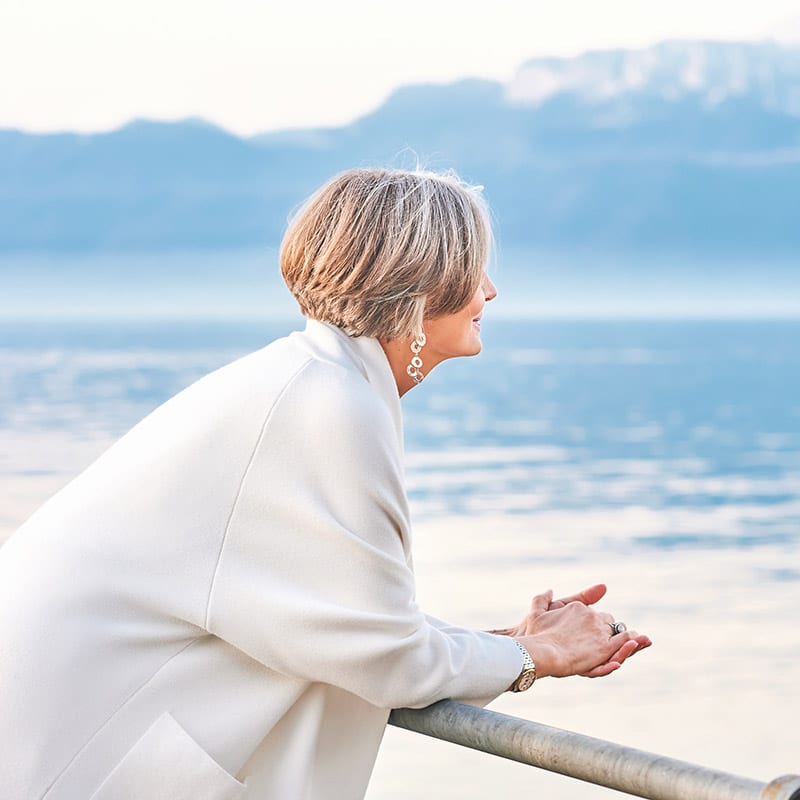 Woman Making Financial Decision